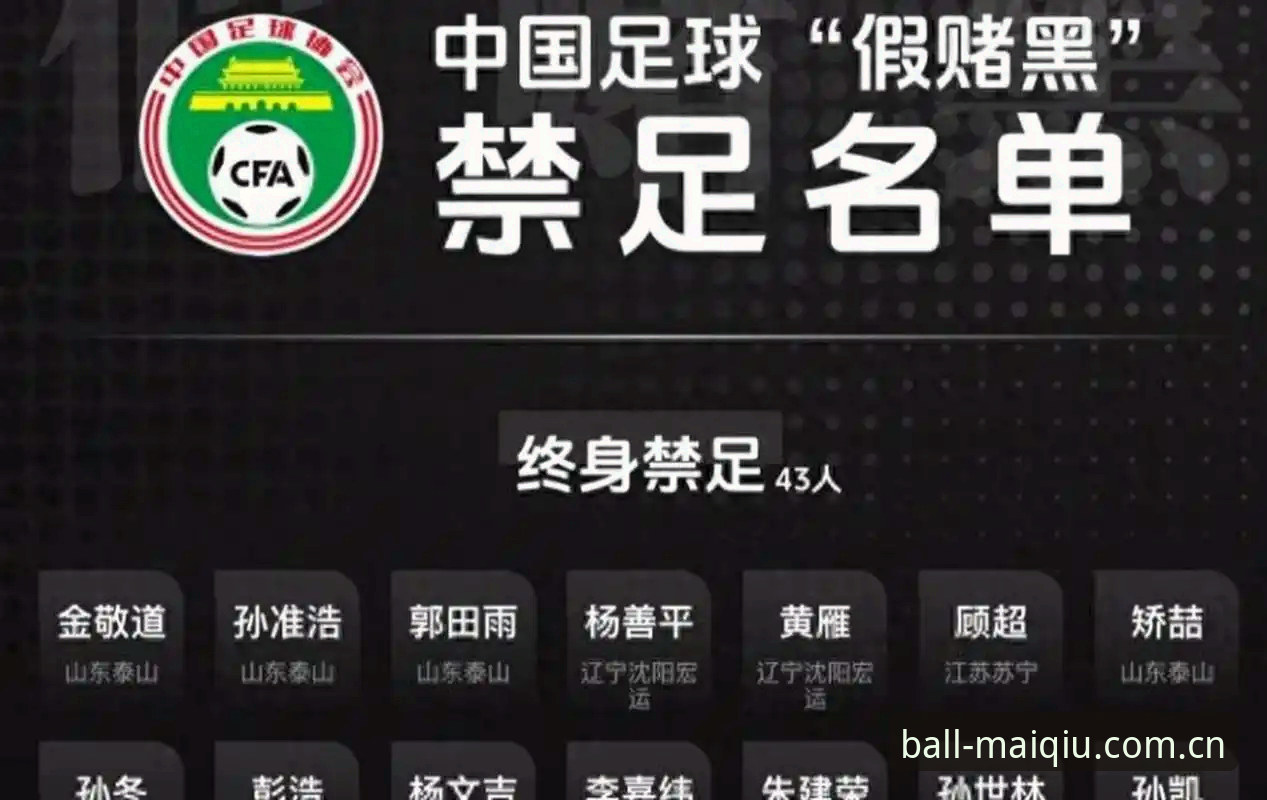 MAIQIU官方网站 资深用户分享:从足协第三批禁足名单看中国足球治理的实战心得